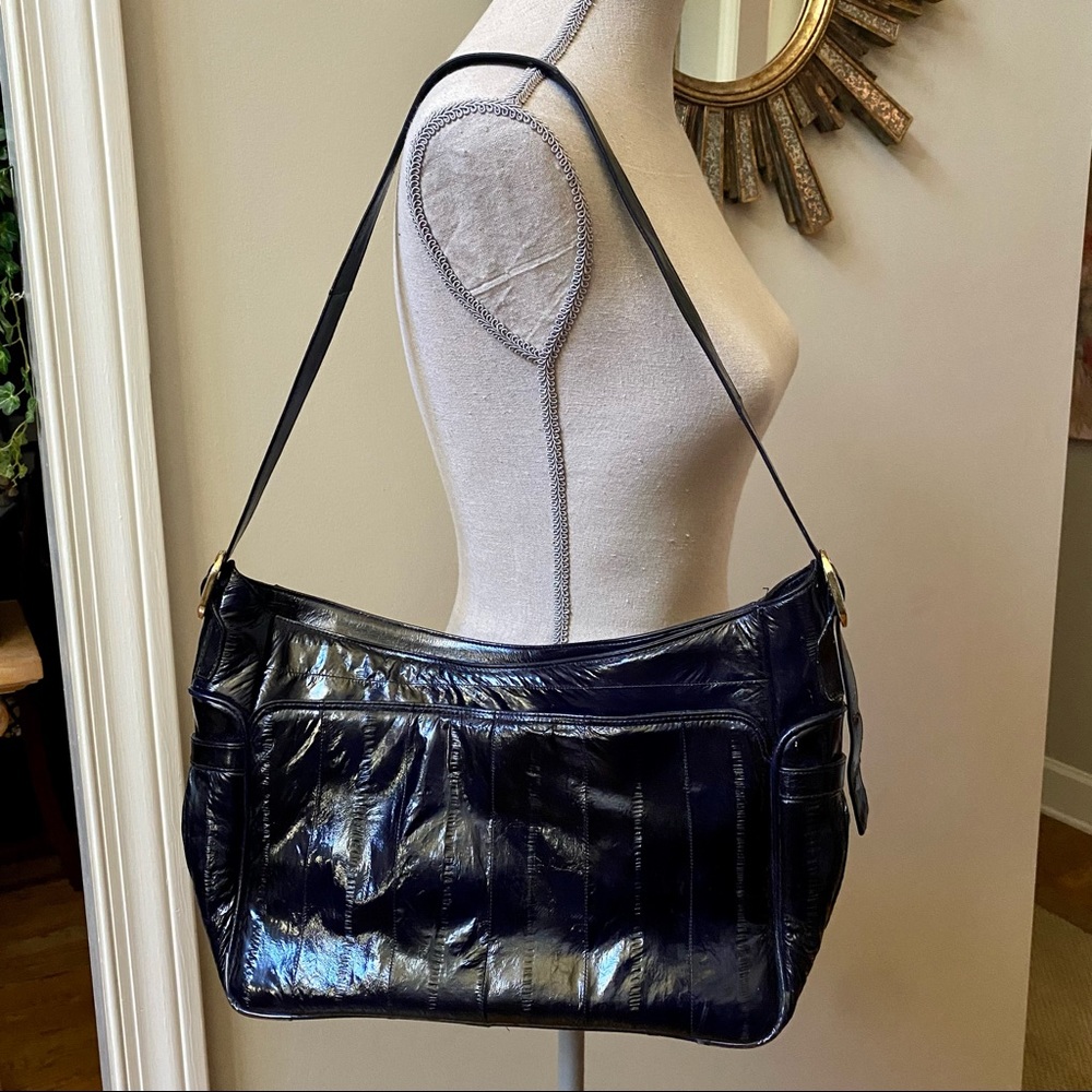 GENUINE EEL SKIN Purse